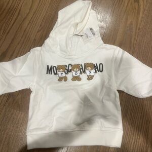 NEW, Moschino Toddler Boys Size 4 Hoodie